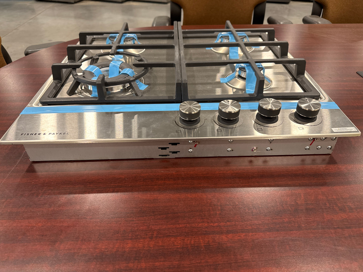 FISHER & PAYKEL CG244DNGX1 N 24" Series 7 4 Burner Gas Cooktop Natural Gas