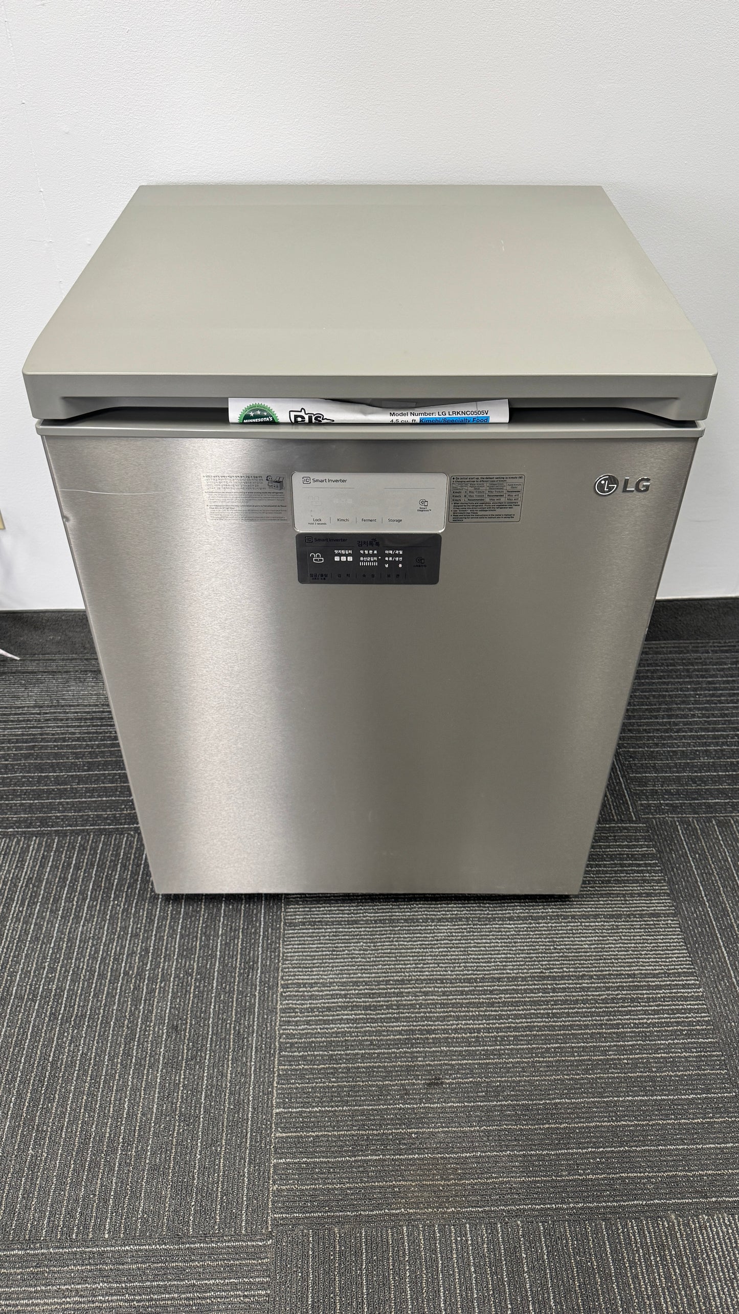 LG LRKNC0505V 4.5 cu. ft. Kimchi & Specialty Food Refrigerator Chest