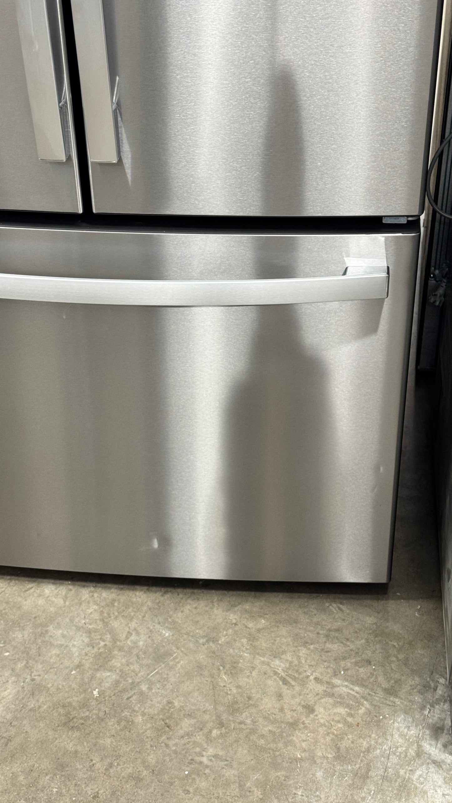 GE GFE26JYMFS ENERGY STAR 25.7 Cu. Ft. Fingerprint Resistant French-Door Refrigerator