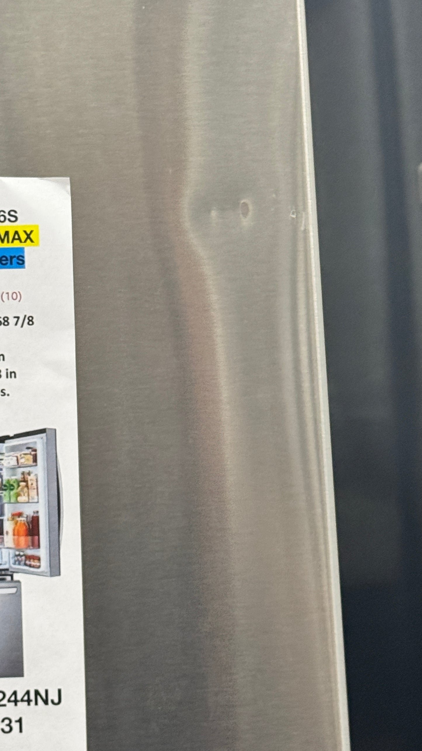 LG LRFXC2606S 26 cu. ft. Smart Counter-Depth MAX Refrigerator with Dual Ice Makers