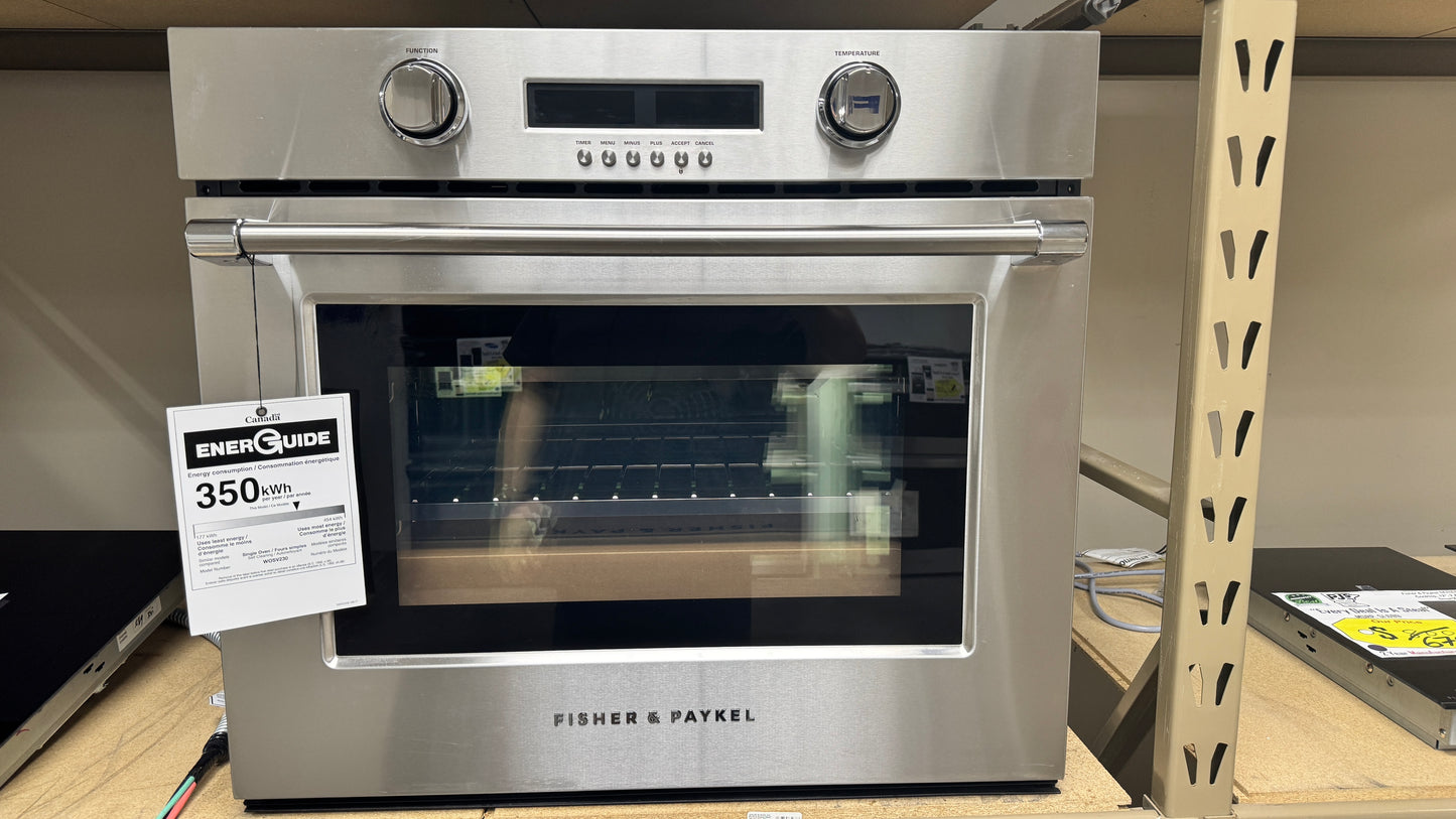 Fisher & Paykel Series 7 Professional Series WOSV230_N 30 Inch Electric Wall Oven with 4.1 cu. ft. Capacity Ovens