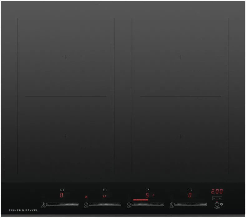 Fisher & Paykel CI244DTB4 24" Series 7 4-Zone Induction Cooktop