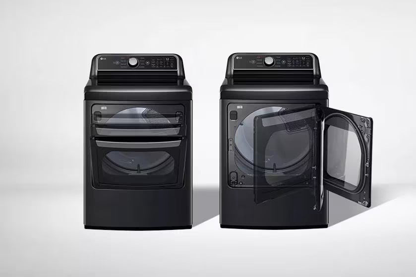 LG DLEX7480LE 7.3 cu. ft. Smart Rear Control Electric Energy Star Dryer with Sensor Dry & Steam Technology