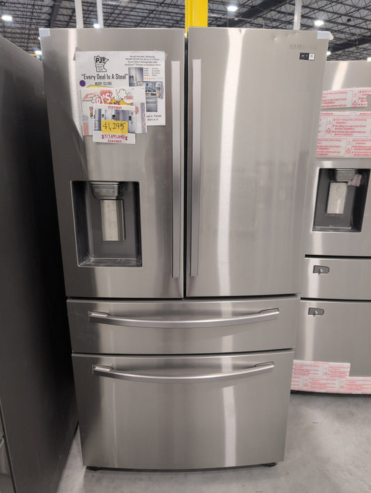 SAMSUNG RF28R7201SR/AA 28 cu. ft. 4-Door French Door Refrigerator with FlexZone™ Drawer in Stainless Steel