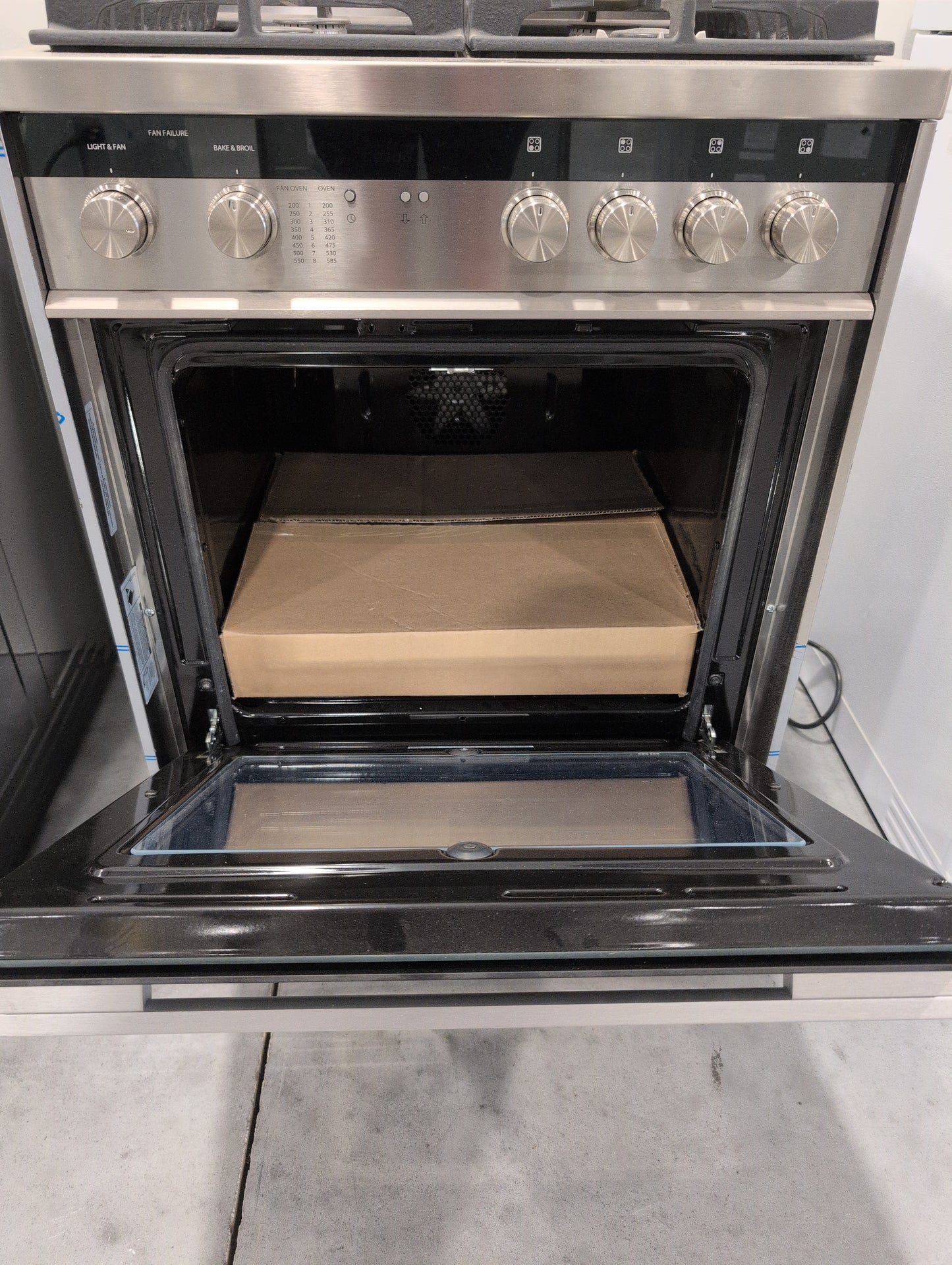Fisher & Paykel Series 5 Contemporary Series OR24SDMBGX2N 24 Inch Pro-Style Gas Range with 2.5 cu. ft. Convection Oven, 4 Sealed Burners, Wok Burner, Flame Failure Protection, Liquid Propane Compatible and Storage Drawer