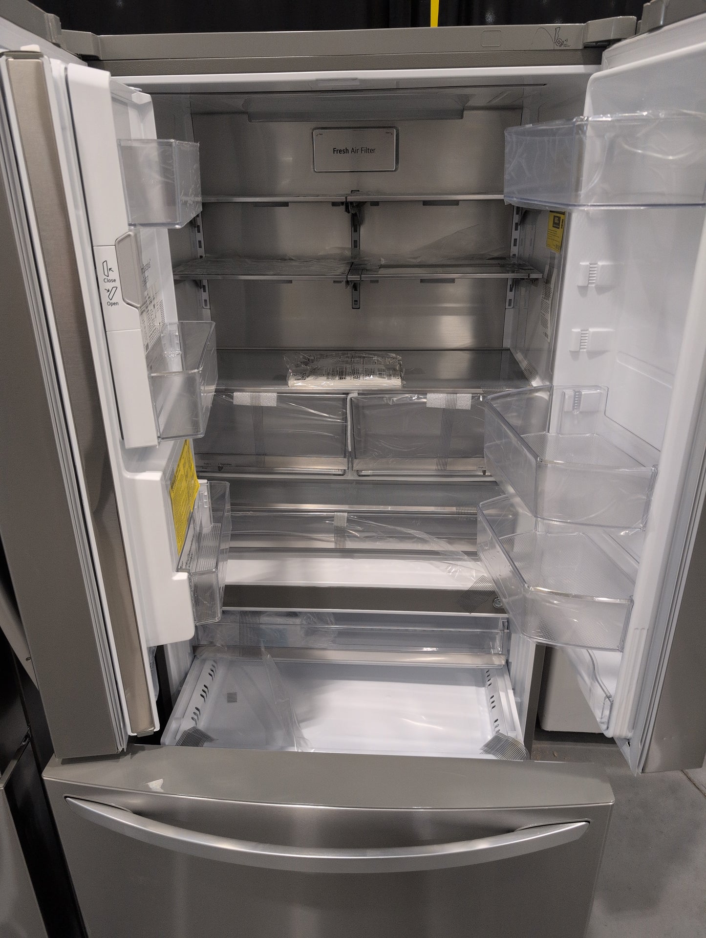 LG LRFXC2416S 24 cu. ft. Smart Counter-Depth Refrigerator with Craft Ice™