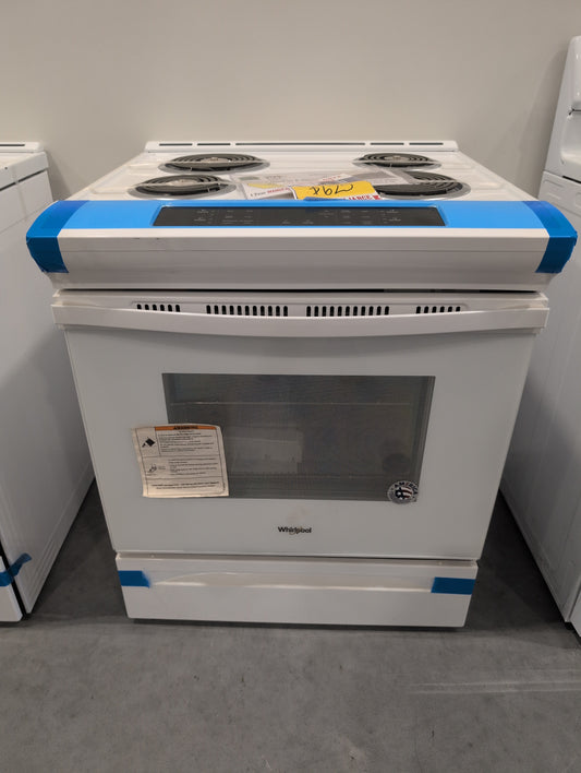 WHIRLPOOL WEC310S0FW 4.8 cu. ft. Slide-In Front Control Coil Top Electric Range
