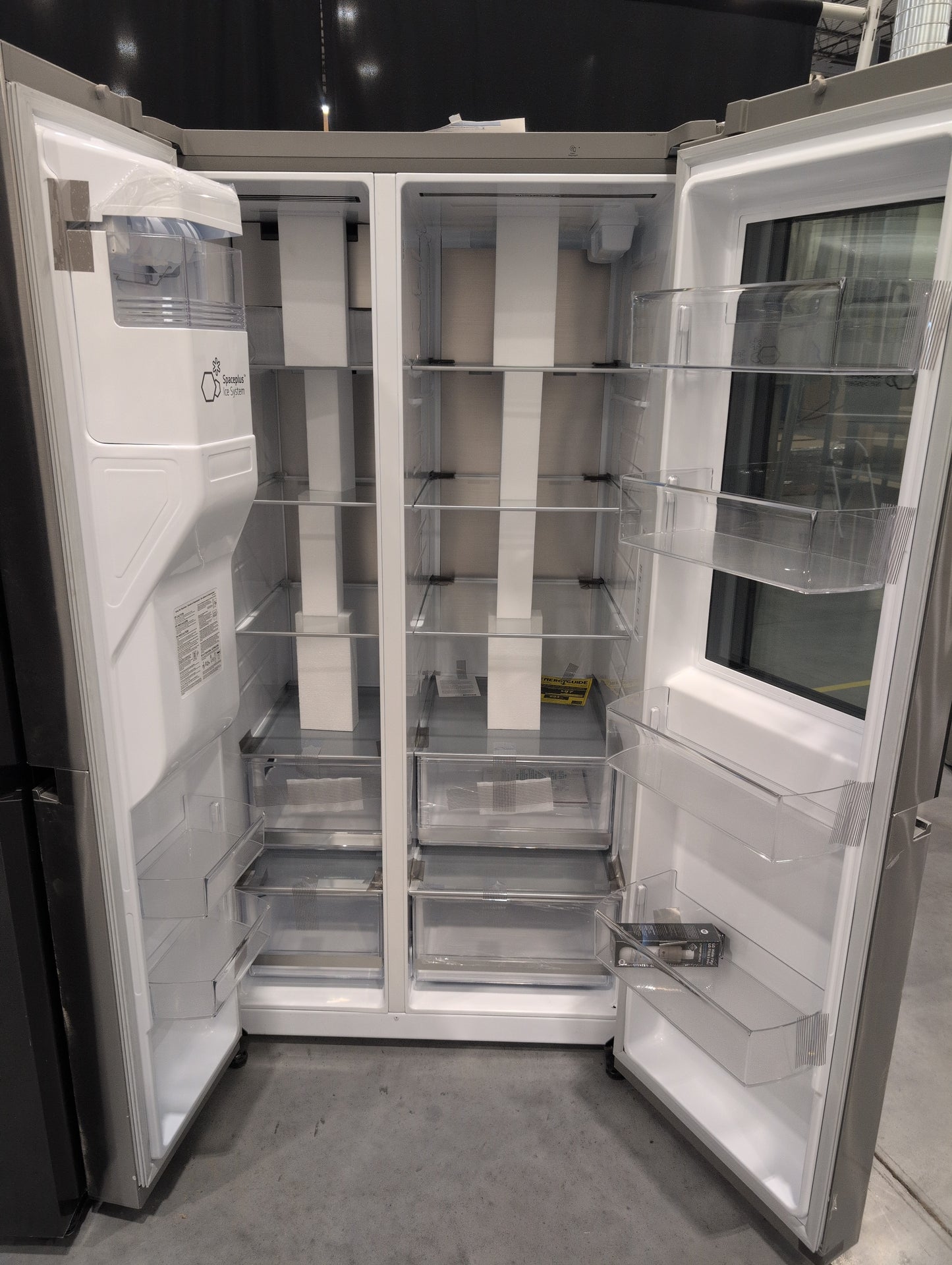 LG LRSOS2706S 27 cu. ft. Side-By-Side InstaView Refrigerator w/ Craft Ice