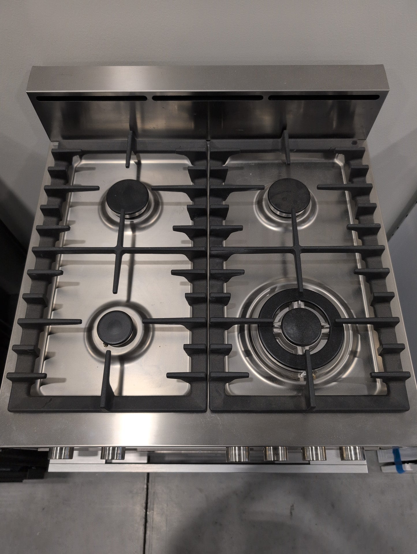 Fisher & Paykel Series 5 Contemporary Series OR24SDMBGX2N 24 Inch Pro-Style Gas Range with 2.5 cu. ft. Convection Oven, 4 Sealed Burners, Wok Burner, Flame Failure Protection, Liquid Propane Compatible and Storage Drawer