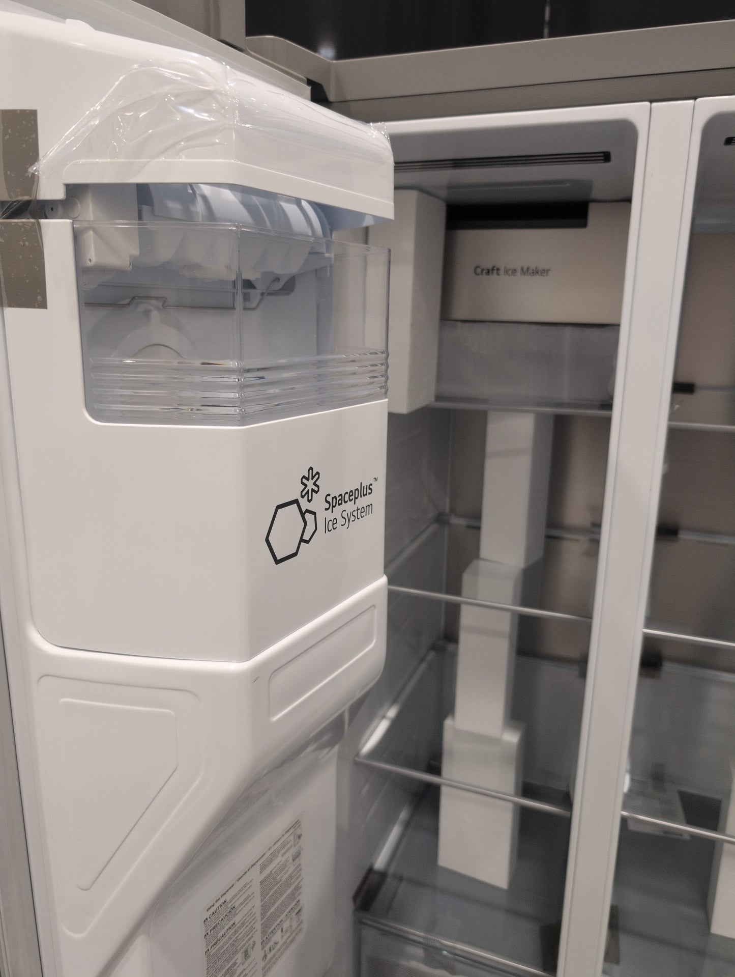 LG LRSOS2706S 27 cu. ft. Side-By-Side InstaView Refrigerator w/ Craft Ice