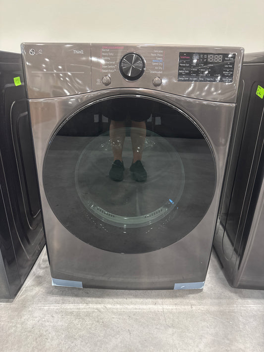 LG DLEX4080B 7.4 cu. ft. Smart Front Load Energy Star Electric Dryer with Sensor Dry & Steam Technology