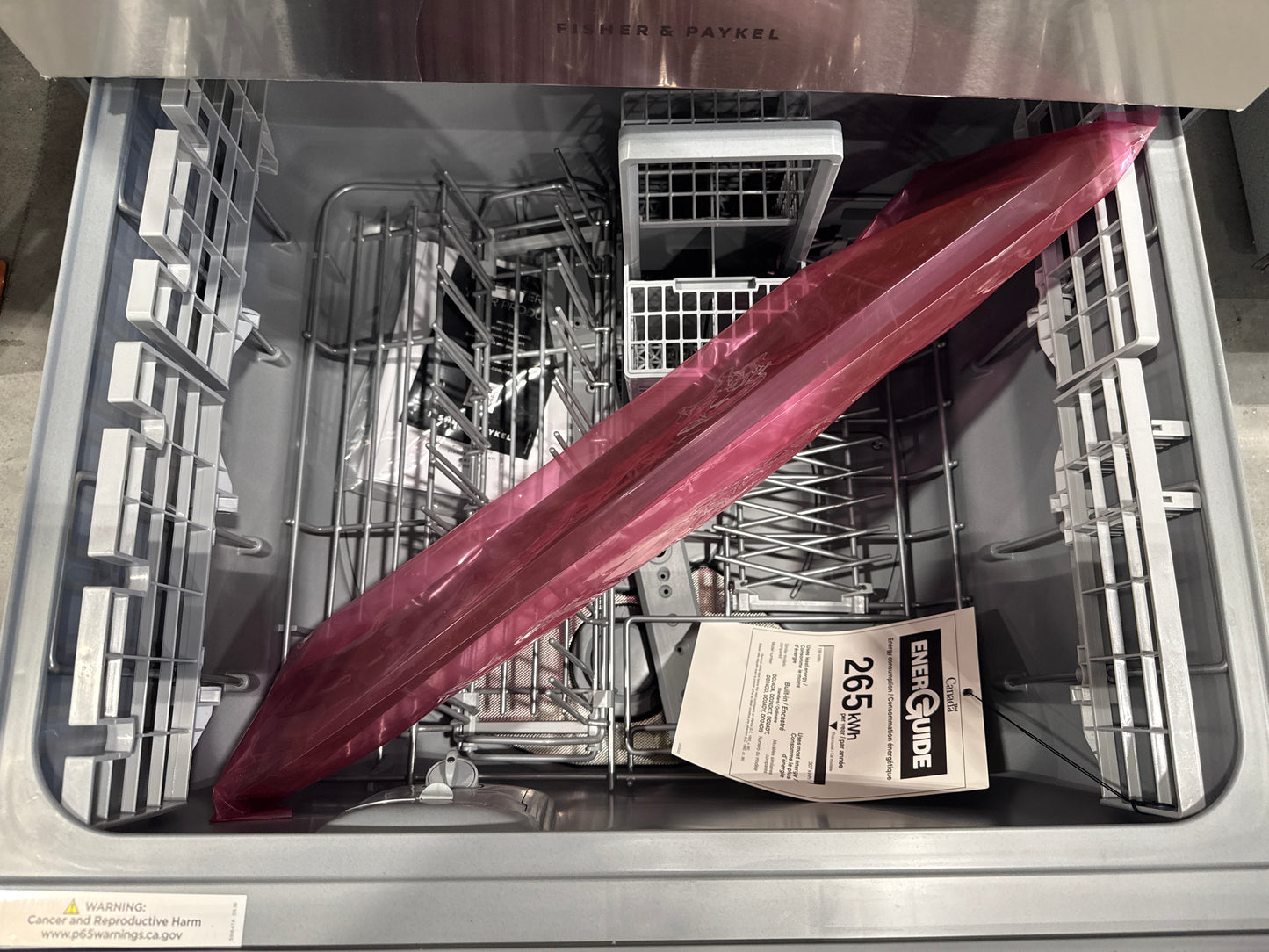 Fisher & Paykel DishDrawer Series DD24DCTX9 N 24 Inch Full Console Double DishDrawer