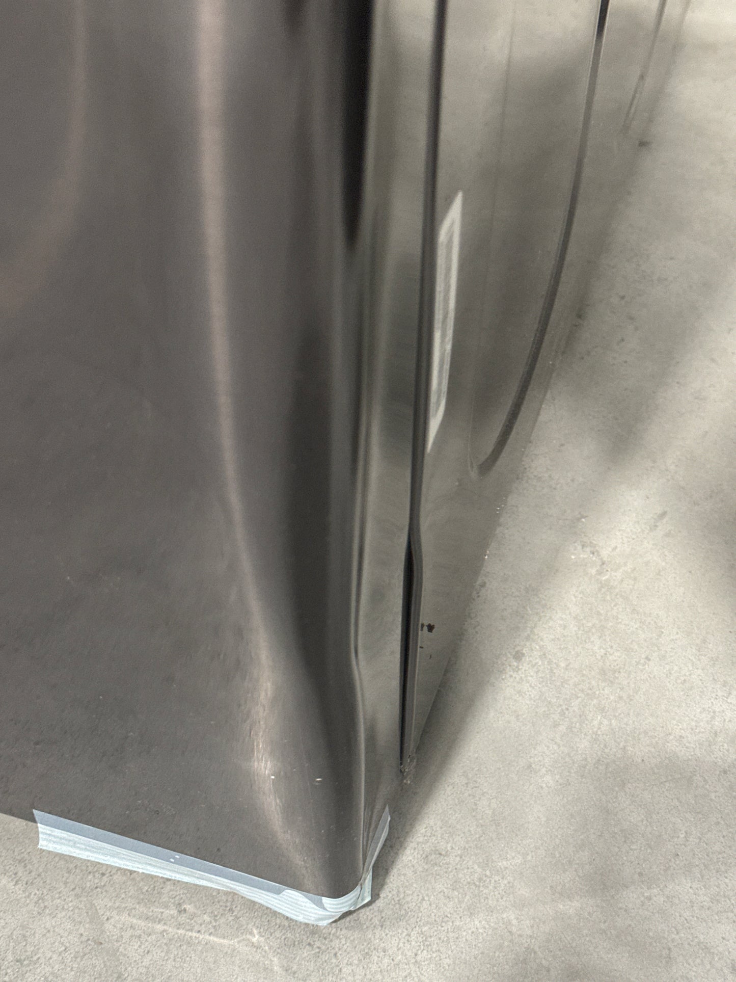 LG WKGX201HBA 27 Inch Smart Gas Wash Tower with 4.5 cu. ft. Washer Capacity, 7.4 cu. ft. Dryer Capacity, TurboWash™360° Technology, Allergiene™ Wash Cycle, LG ThinQ® Technology, AI Fabric Sensor, and ENERGY STAR®: Black Steel