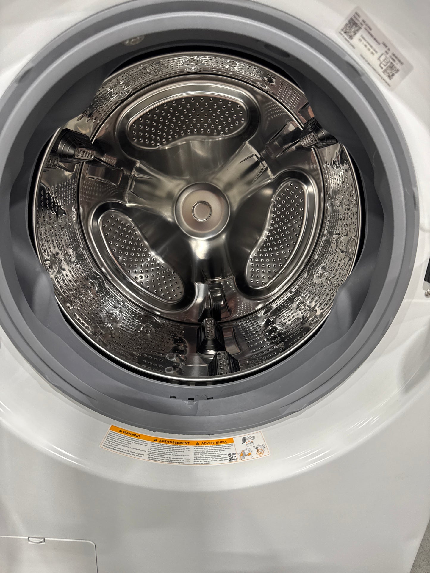 LG WKG101HWA 27 Inch Smart Gas WashTower with 4.5 Cu. Ft. Washer Capacity, 7.4 Cu. Ft. Dryer Capacity, Single Unit WashTower™ Design, Built-In Intelligence, Allergiene™ Wash Cycle, Sensor Dry, and ENERGY STAR® Certified