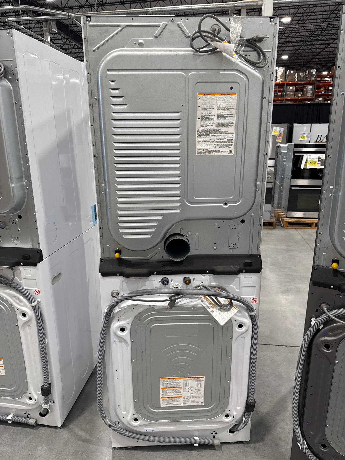 LG WKG101HWA 27 Inch Smart Gas WashTower with 4.5 Cu. Ft. Washer Capacity, 7.4 Cu. Ft. Dryer Capacity, Single Unit WashTower™ Design, Built-In Intelligence, Allergiene™ Wash Cycle, Sensor Dry, and ENERGY STAR® Certified