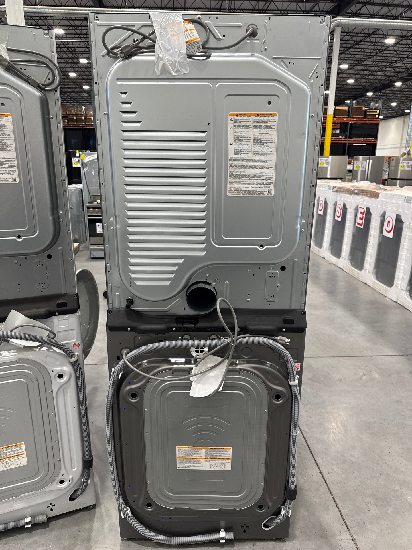 LG WKG101HVA 27 Inch Smart Gas WashTower with 4.5 Cu. Ft. Washer Capacity, 7.4 Cu. Ft. Dryer Capacity, Single Unit WashTower™ Design, Built-In Intelligence, Allergiene™ Wash Cycle, Sensor Dry, and ENERGY STAR® Certified