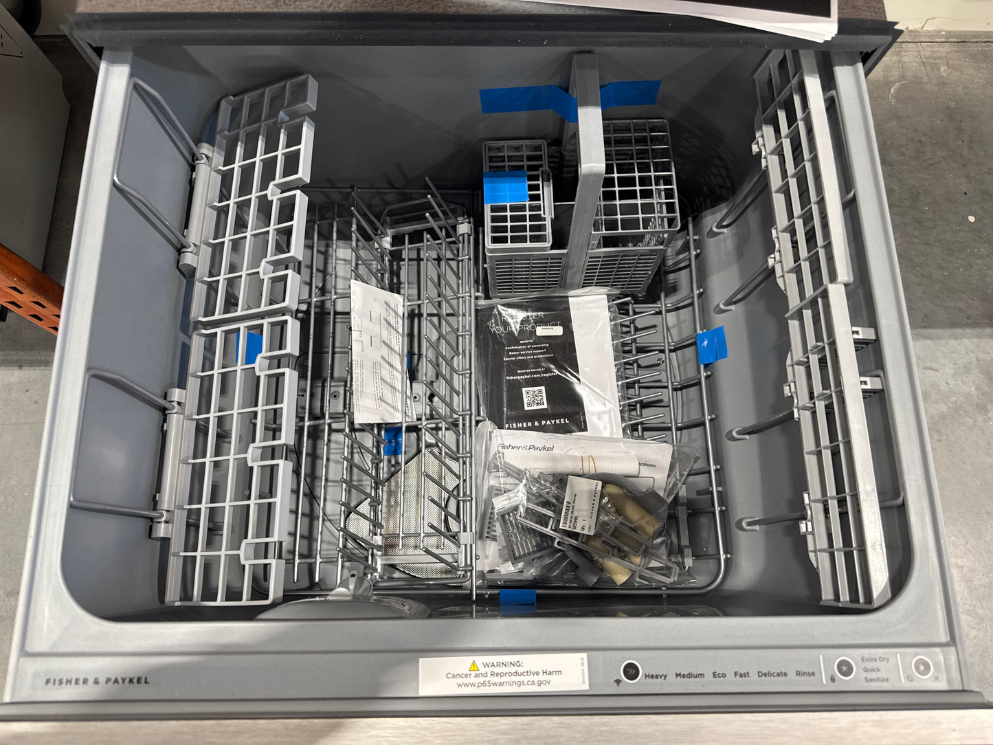 Fisher & Paykel DishDrawer Series DD24DDFTX9N 24 Inch Fully-Integrated Double DishDrawer with 14 Place Settings, 15 Wash Cycles, SmartDrive™ Technology, Child lock, Diagnostic Indicator, Delay Start, Rinse Aid Light, Fan Assisted Drying, Quiet Operation