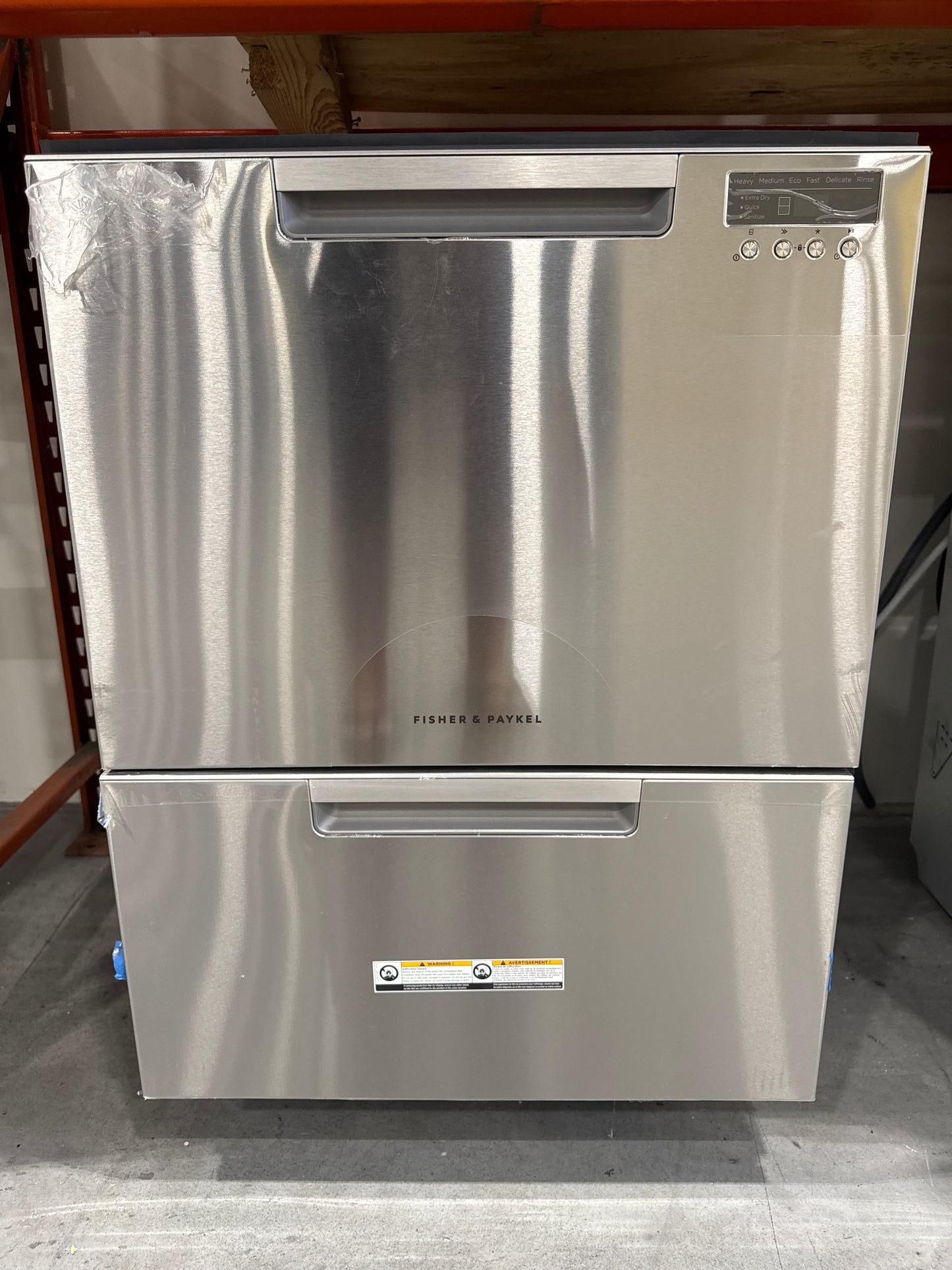 Fisher & Paykel DishDrawer Series DD24DCTX9 N 24 Inch Full Console Double DishDrawer