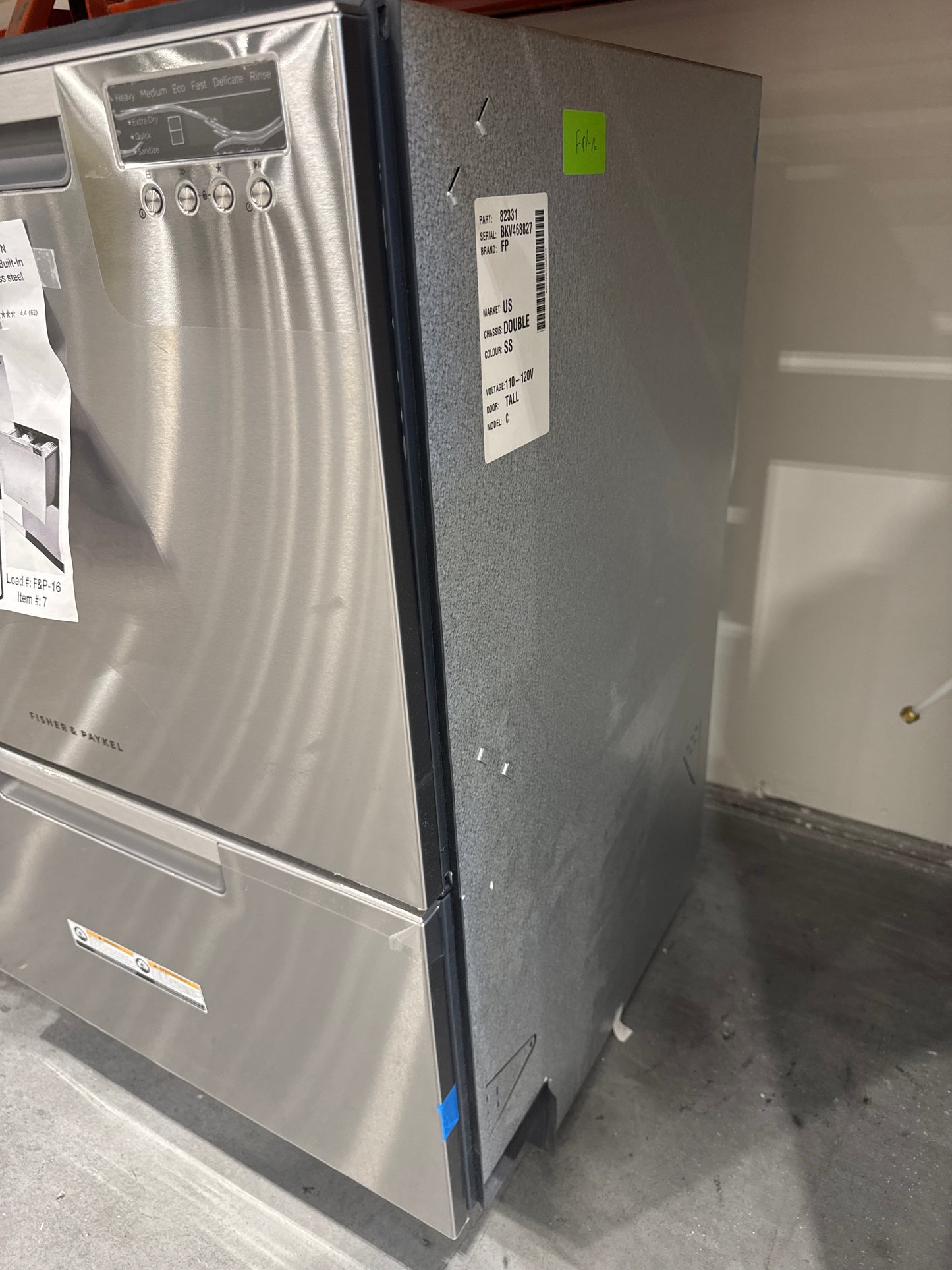 Fisher & Paykel DishDrawer Series DD24DCTX9 N 24 Inch Full Console Double DishDrawer