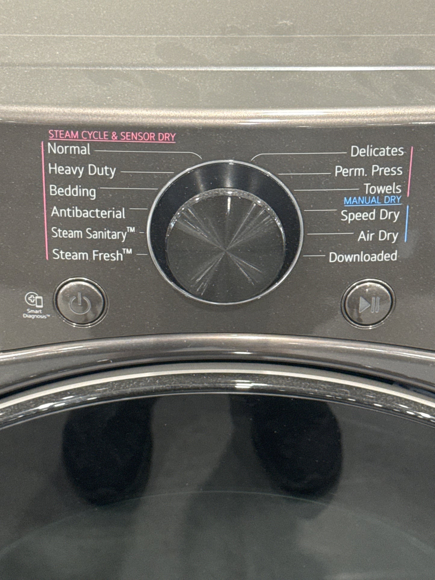 LG DLEX4080B 7.4 cu. ft. Smart Front Load Energy Star Electric Dryer with Sensor Dry & Steam Technology