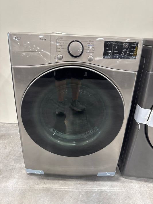 LG DLE3600V 7.4 cu. ft. Ultra Large Capacity Smart wi-fi Enabled Front Load Electric Dryer with Built-In Intelligence