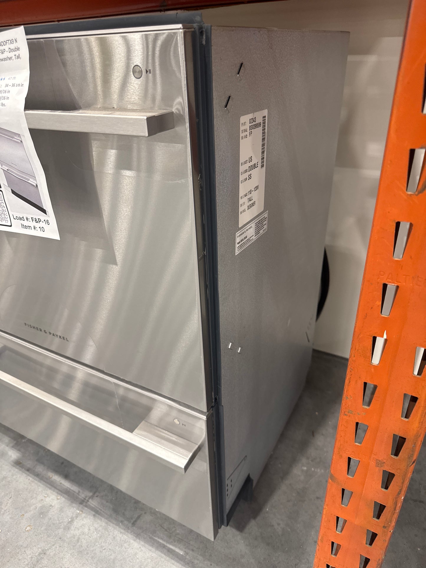 Fisher & Paykel DishDrawer Series DD24DDFTX9N 24 Inch Fully-Integrated Double DishDrawer with 14 Place Settings, 15 Wash Cycles, SmartDrive™ Technology, Child lock, Diagnostic Indicator, Delay Start, Rinse Aid Light, Fan Assisted Drying, Quiet Operation