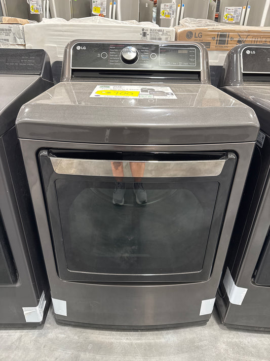 LG DLEX7900BE 7.3 cu. ft. Smart wi-fi Enabled Electric Dryer with TurboSteam™