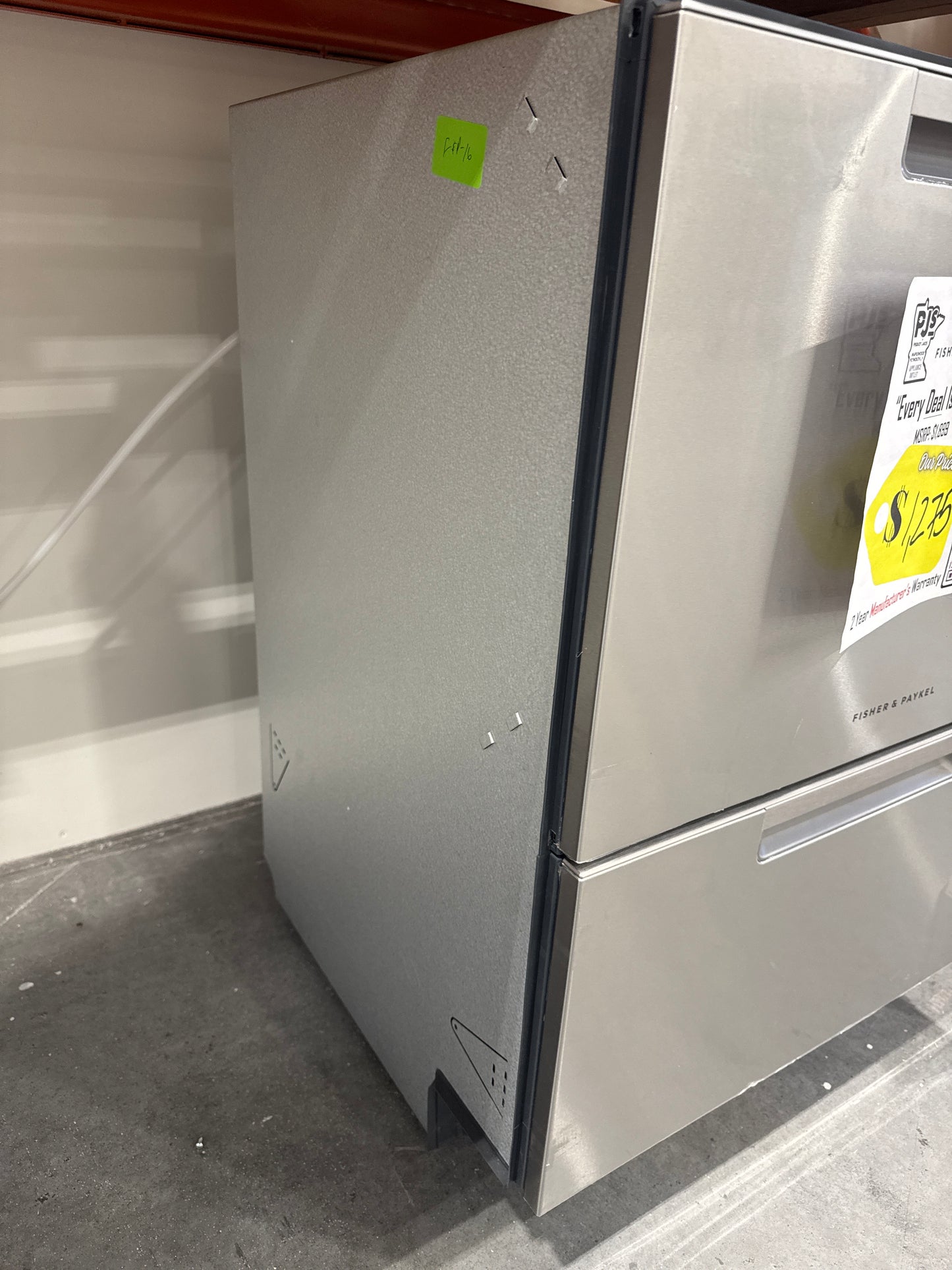 Fisher & Paykel DishDrawer Series DD24DCTX9 N 24 Inch Full Console Double DishDrawer