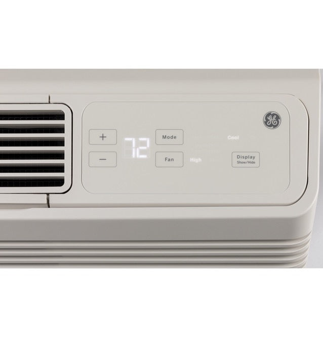 GE Zoneline Base AZ45E12DAB 11,600 BTU (PTAC) Packaged Terminal Air Conditioner with Electric Heat, 11.8 EER, 3.5 Pints Per Hour Dehumidification, R-410A Refrigerant and 230/208 Volt