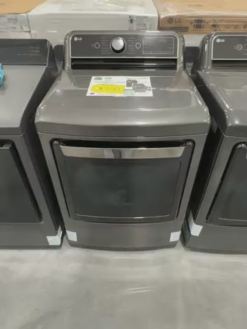 LG DLEX7900BE 7.3 cu. ft. Smart wi-fi Enabled Electric Dryer with TurboSteam™
