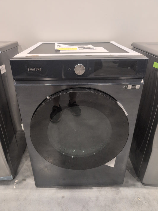 SAMSUNG DVE46BB6700DA3 Bespoke 7.5 cu. ft. Large Capacity Electric Dryer with Super Speed Dry and AI Smart Dial in Brushed Navy