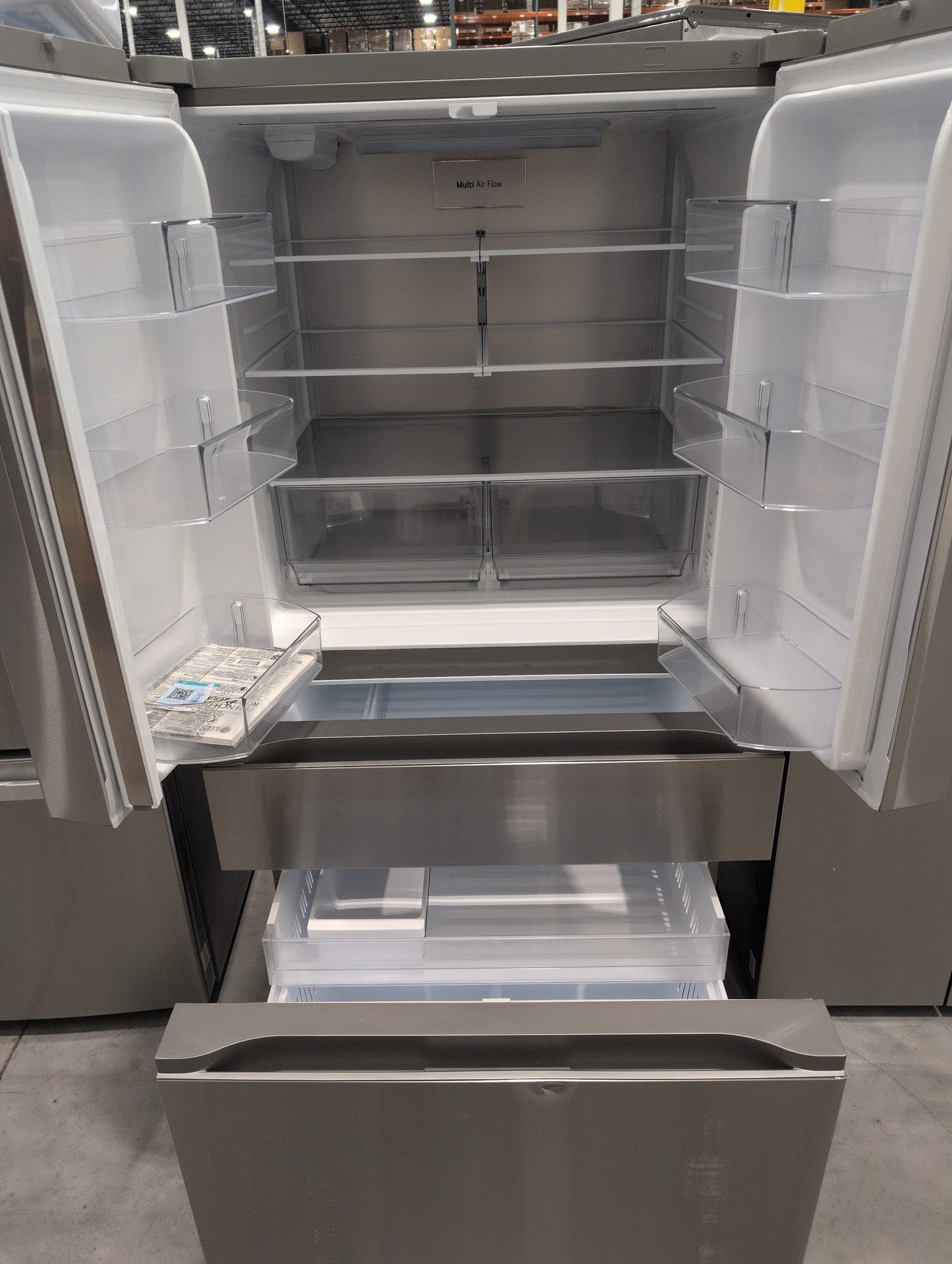 LG LF30S8210S 36 Inch Smart 4-Door French Door Refrigerator with 29.6 Cu. Ft. Capacity, Full-Convert Drawer™, Internal Water Dispenser, Door Cooling+, Smart Diagnosis™, Sabbath Mode, and ENERGY STAR® Qualified