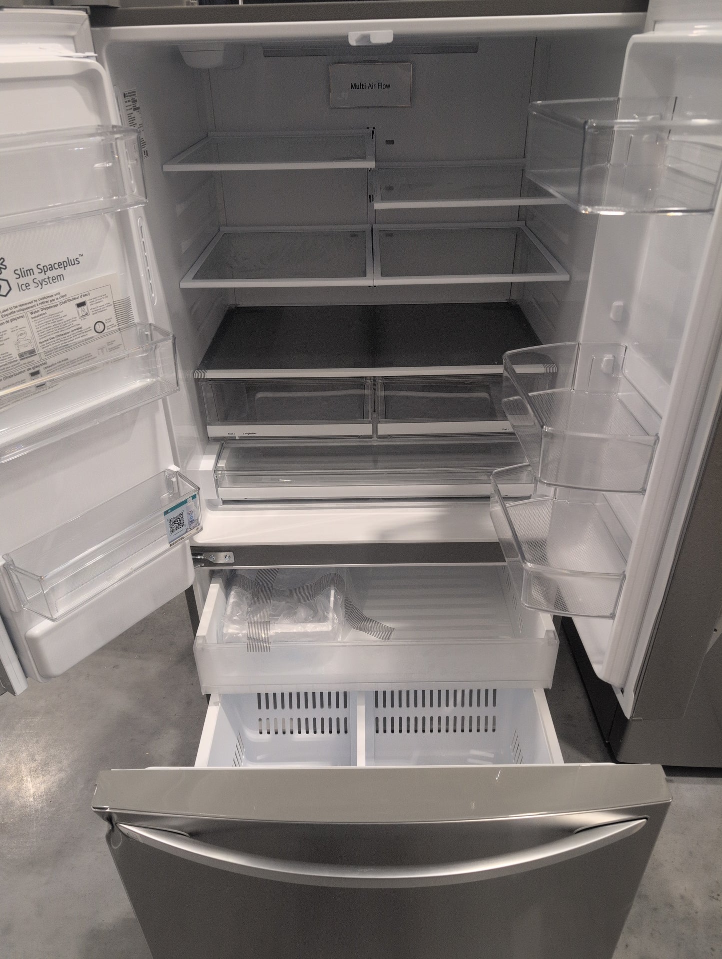 LG LHFS28XBS 28 cu. ft. 3 Door French Door, Standard Depth Refrigerator with Dual Ice Makers