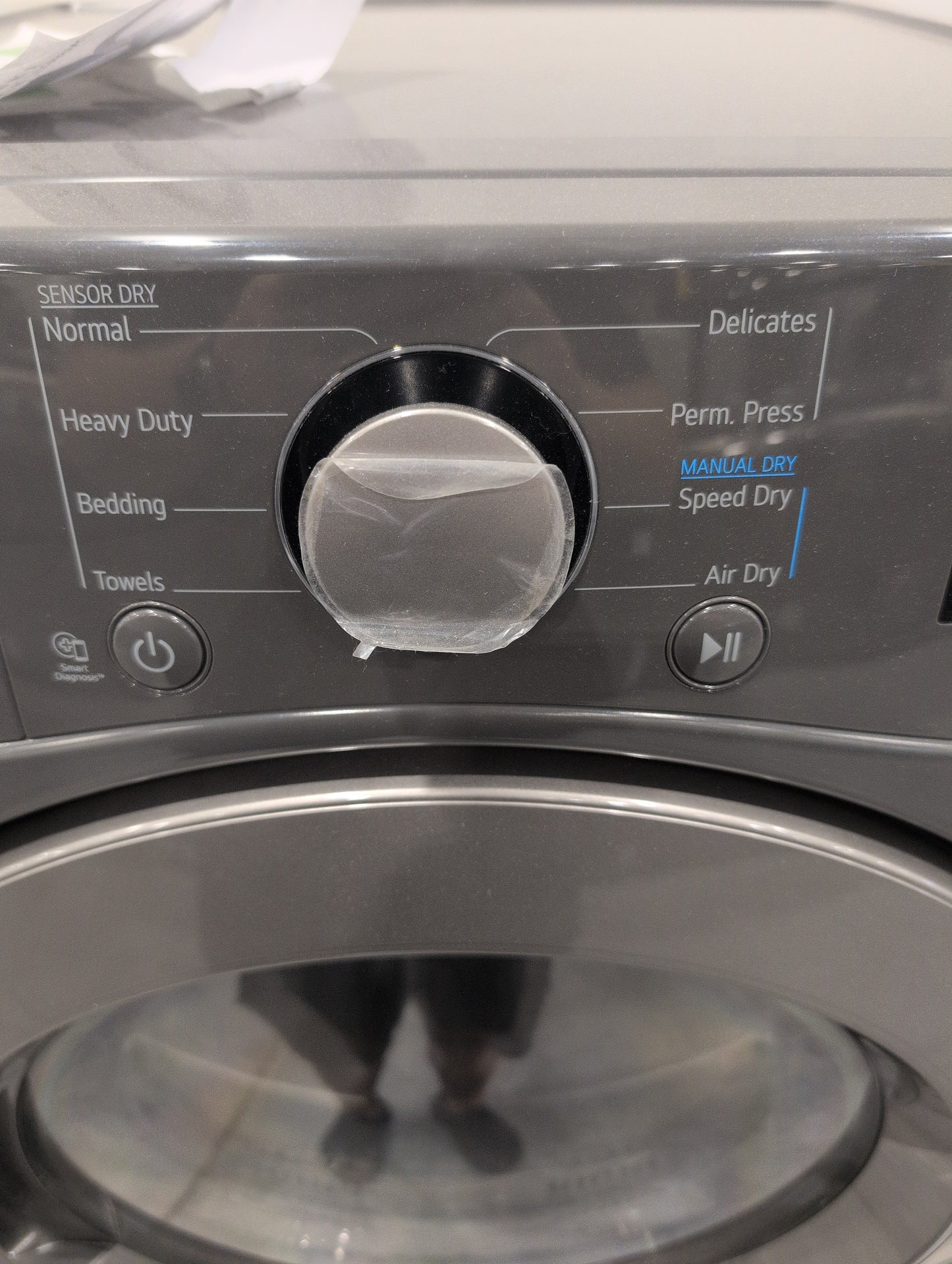 LG DLE3470M 7.4 cu. ft. Ultra Large Capacity Electric Dryer - MIDDLE BLACK (GRAY)
