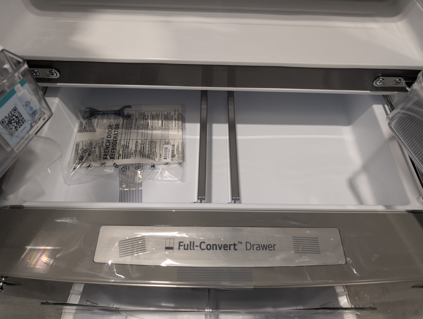 LG LRMXS3006S 36 Inch 4-Door French Door Smart Refrigerator with 30 Cu. Ft. Capacity, Full-Convert™ Drawer, Slim SpacePlus®, Door Cooling+, Cool Guard, SmartPull™, Wi-Fi, Smart Diagnosis™, Dual Ice Maker, External Ice/Water Dispenser