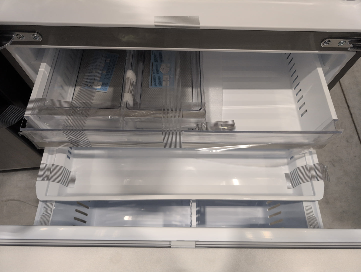 LG LRYKC2606S 36 Inch Counter-Depth MAX™ Smart French Door Refrigerator with 26 Cu. Ft. Capacity, 4 Split Shelves, UVnano™ Dispenser, 3 Ice Maker, and ADA Compliant: PrintProof™ Stainless Steel