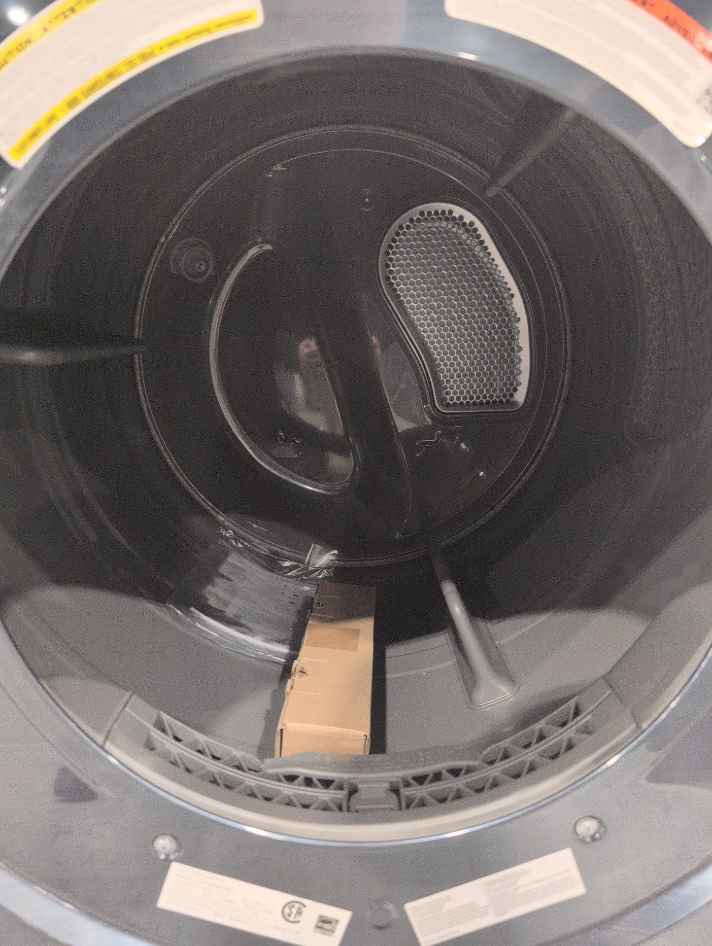 SAMSUNG DVE46BB6700DA3 Bespoke 7.5 cu. ft. Large Capacity Electric Dryer with Super Speed Dry and AI Smart Dial in Brushed Navy