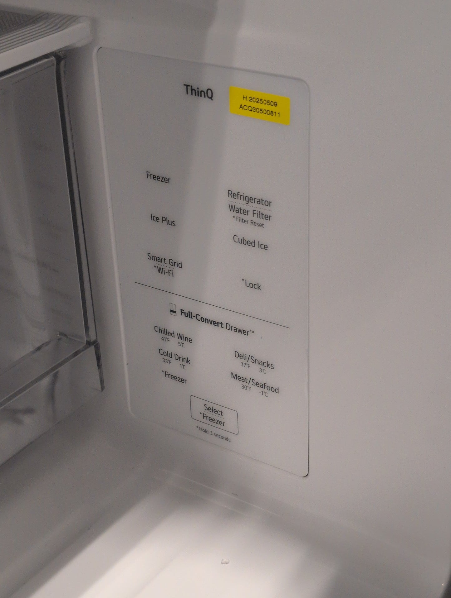 LG LF30S8210S 36 Inch Smart 4-Door French Door Refrigerator with 29.6 Cu. Ft. Capacity, Full-Convert Drawer™, Internal Water Dispenser, Door Cooling+, Smart Diagnosis™, Sabbath Mode, and ENERGY STAR® Qualified