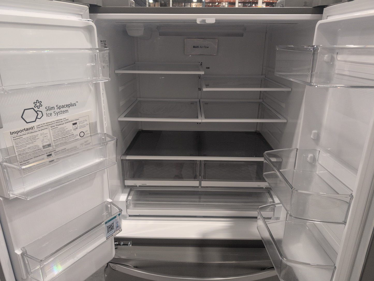 LG LHFS28XBS 28 cu. ft. 3 Door French Door, Standard Depth Refrigerator with Dual Ice Makers