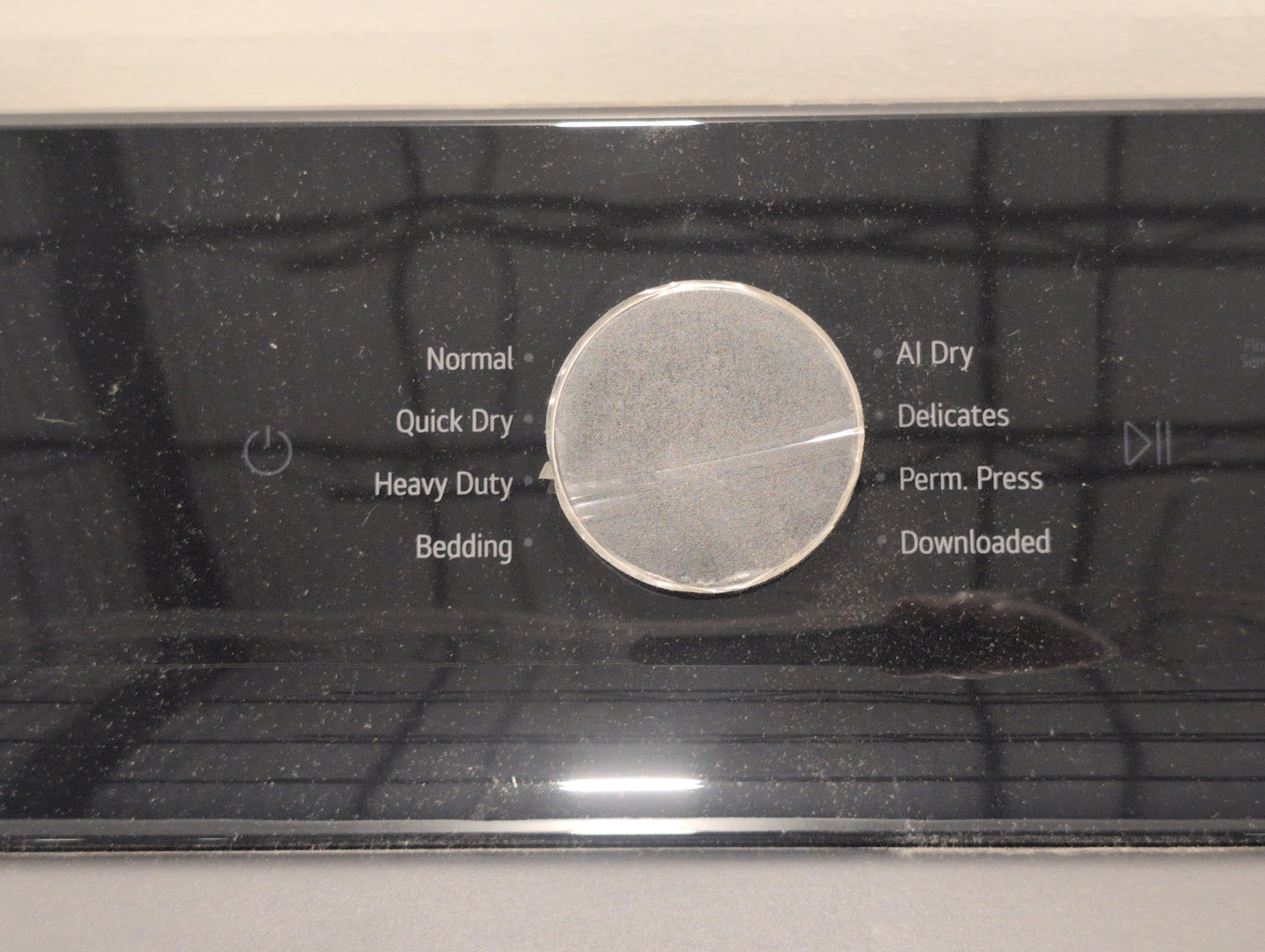 LG DLE8400BE 27 Inch Top Load Electric Dryer with 7.3 cu ft Capacity, EasyLoad™, AI Sensor Dry™, Smart Pairing™, ThinQ® Smart Technology, FlowSense® Duct Clogging and Energy Star Certified