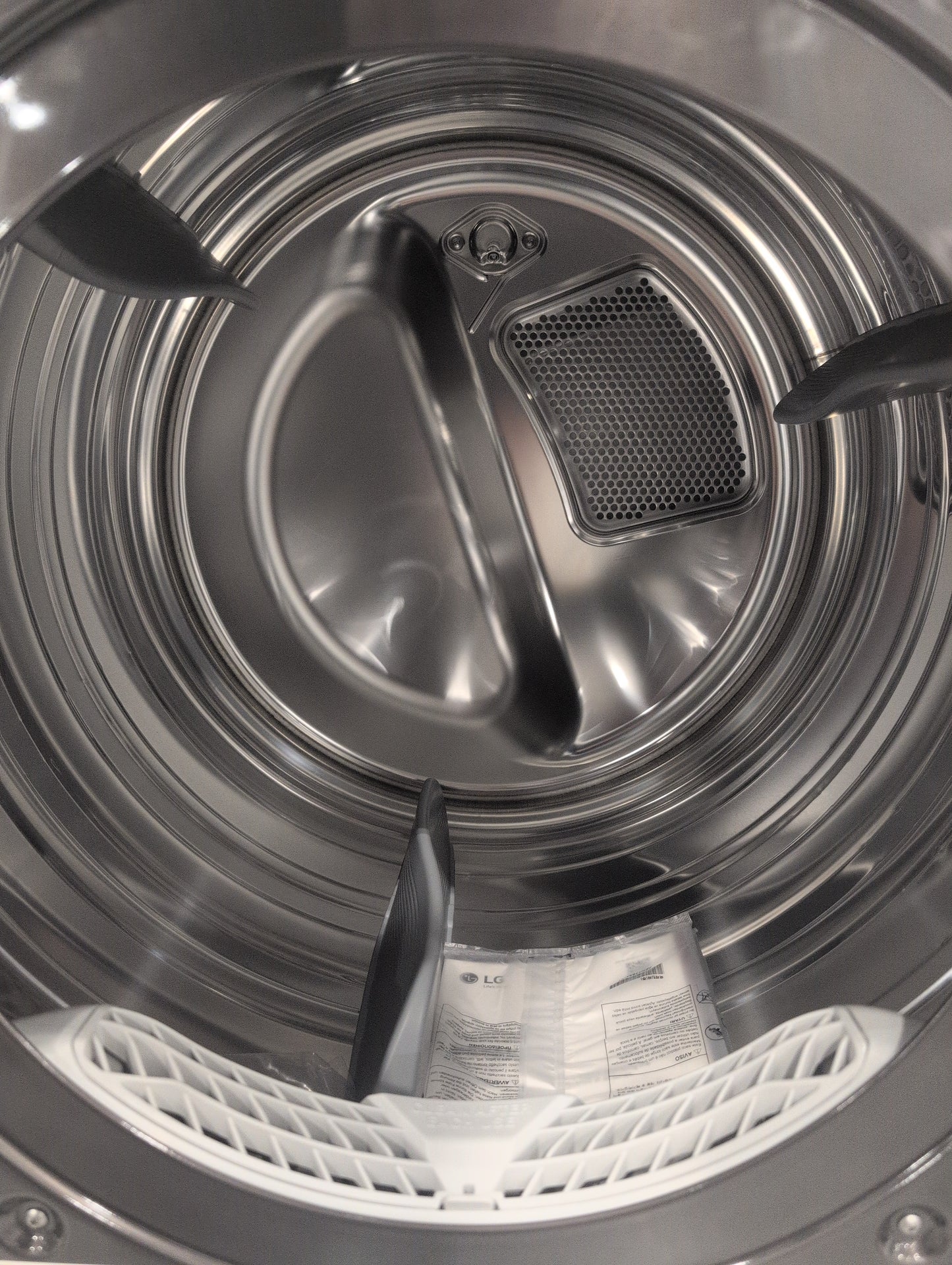 LG TurboSteam Series  DLEX8900B 29 Inch Smart Electric Dryer with 9.0 Cu.Ft. Capacity, 12 Dryer Programs, 12 Dryer Options, Dial-A-Cycle™, Sensor Dry, TurboSteam™, SteamSanitary™, and Energy Star Certified