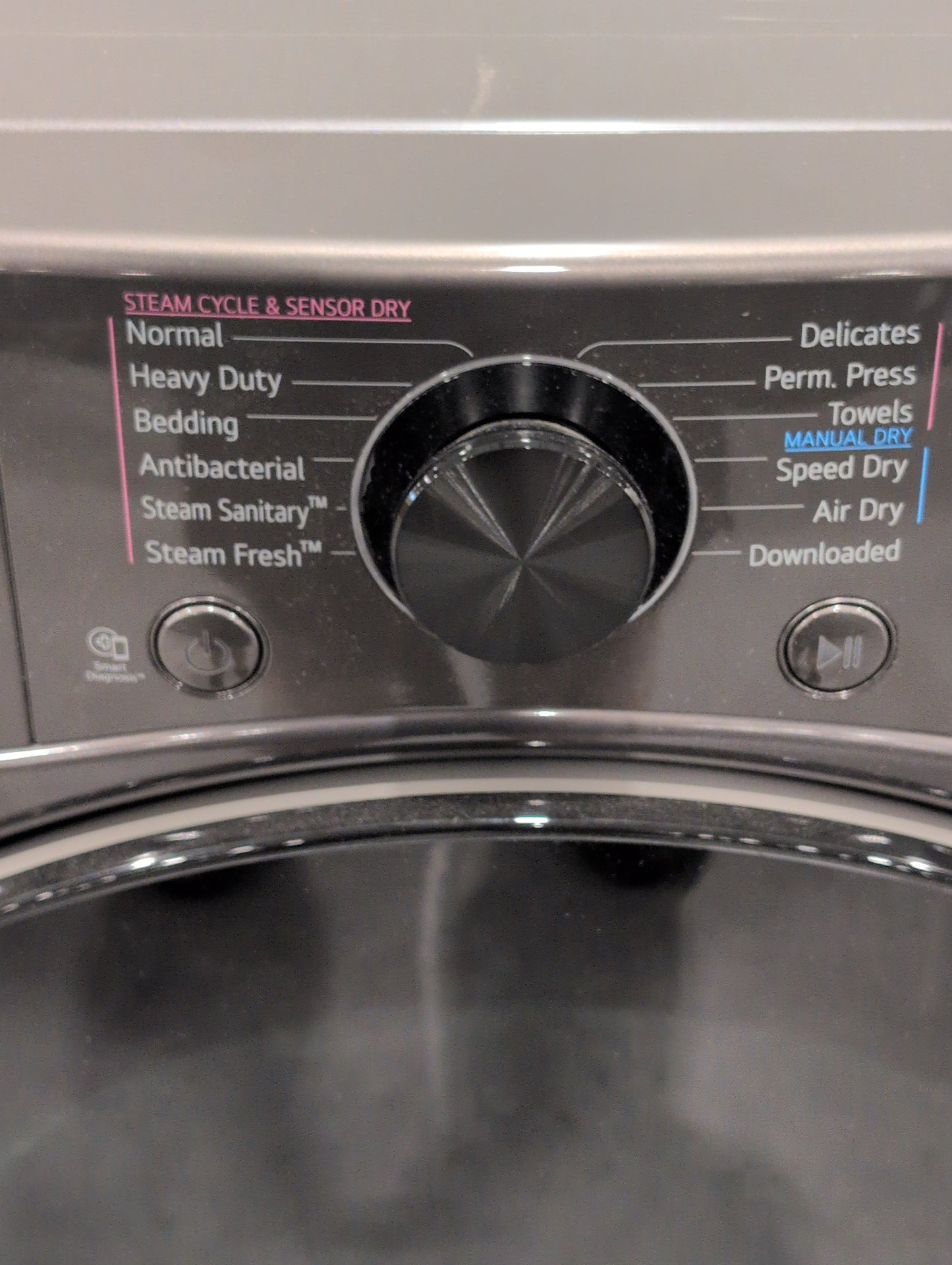 LG DLEX4080B 7.4 cu. ft. Smart Front Load Energy Star Electric Dryer with Sensor Dry & Steam Technology