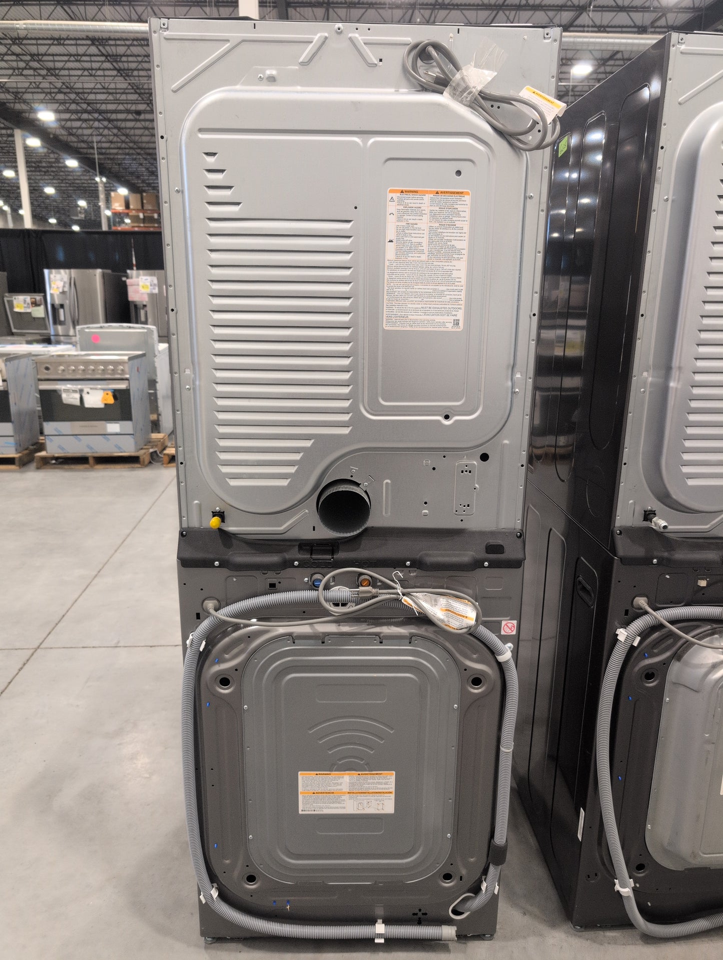 LG WKG101HVA 27 Inch Smart Gas WashTower with 4.5 Cu. Ft. Washer Capacity, 7.4 Cu. Ft. Dryer Capacity, Single Unit WashTower™ Design, Built-In Intelligence, Allergiene™ Wash Cycle, Sensor Dry, and ENERGY STAR® Certified